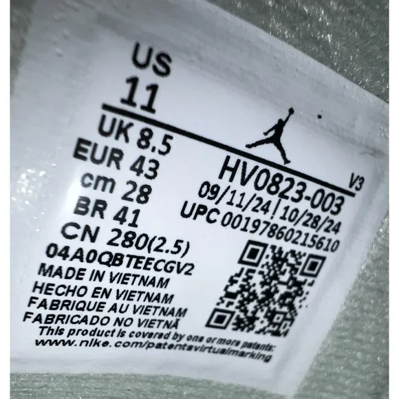 Jordan 4 Retro Seafoam Sail Women's Size 11 HV0823-003 New. - Picture 4 of 16